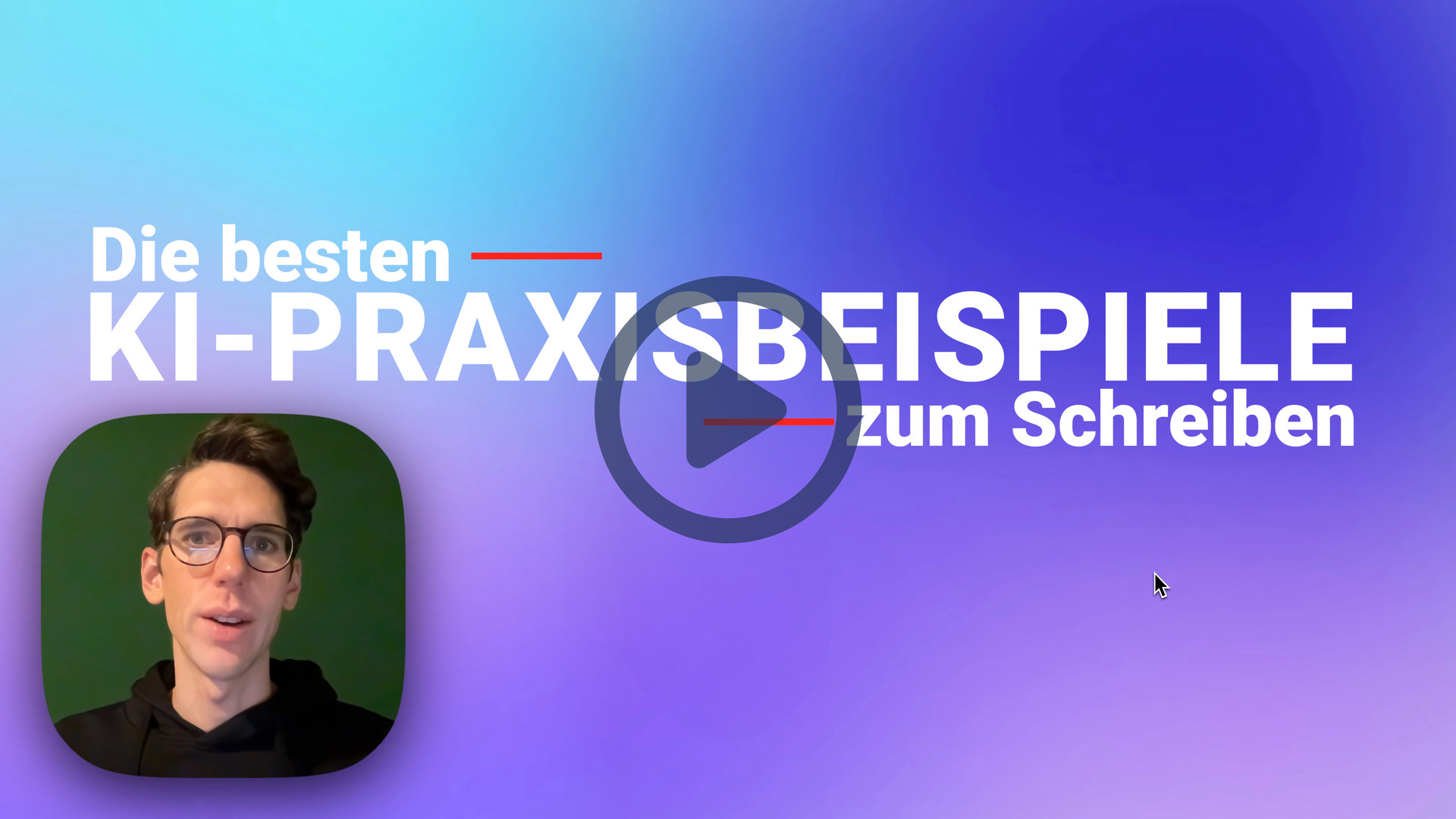 Die besten KI-Praxisbeispiele zum Schreiben - Workshop